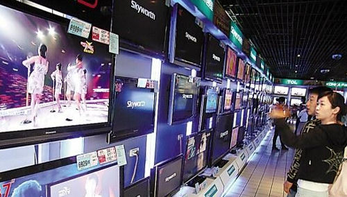 春节彩电市场销售下滑 产品结构继续升级